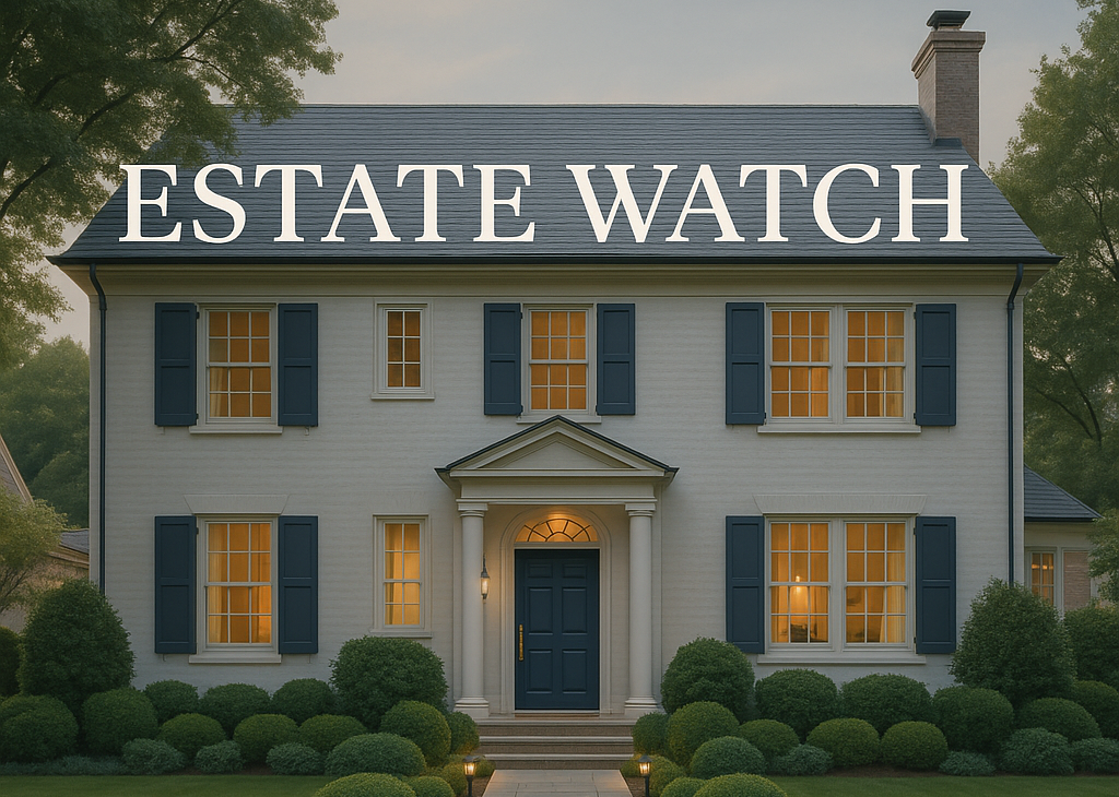 Professional estate watch services - trusted eyes and ears for Executors managing vacant estate properties